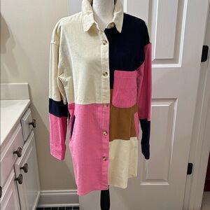 Hot & Delicious Neapolitan Patchwork Dress